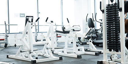 Limpieza en gimnasios